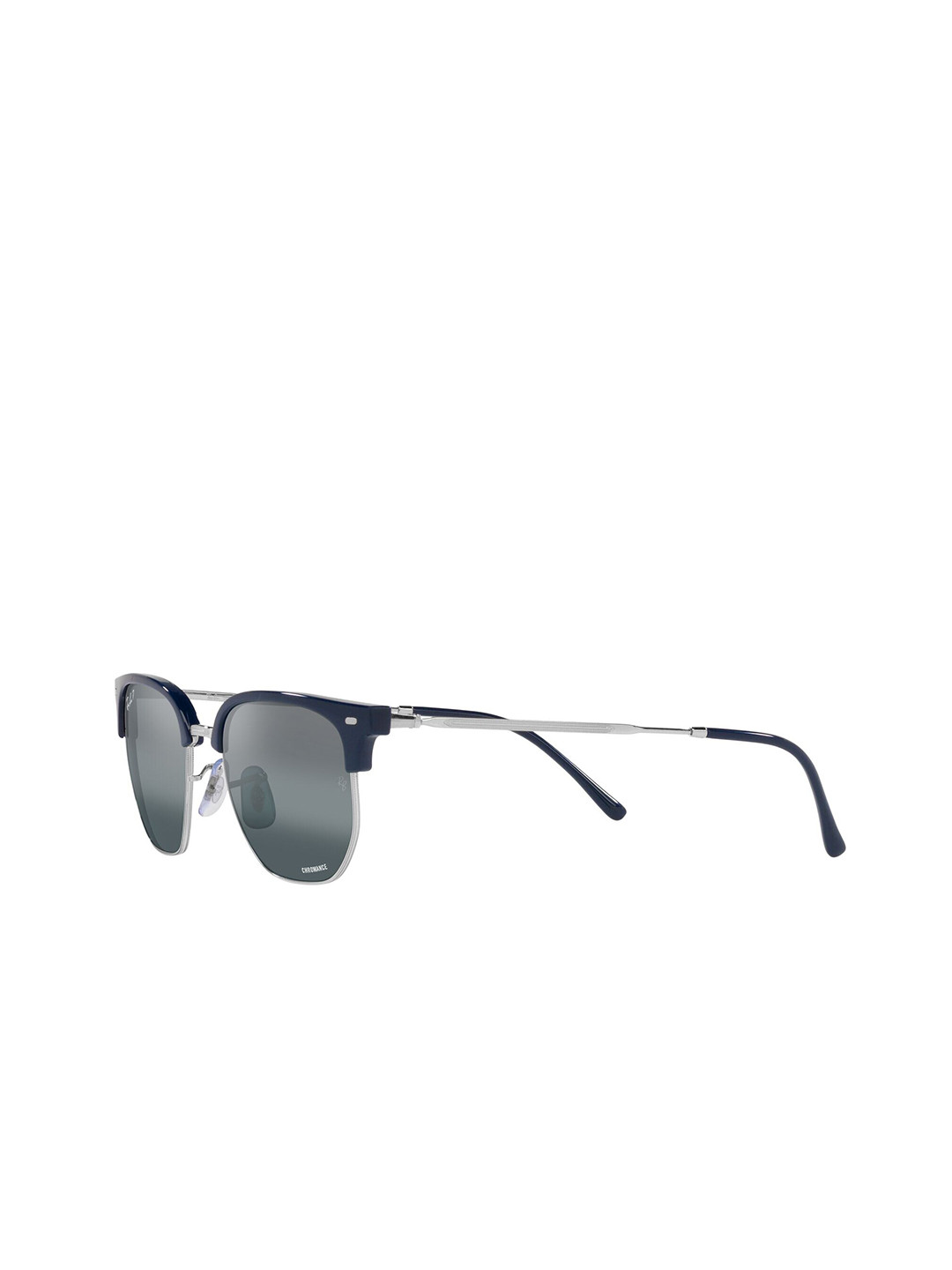RAY-BAN Unisex Polarized Blue Lens Irregular Sunglasses - 0RB44166656G653