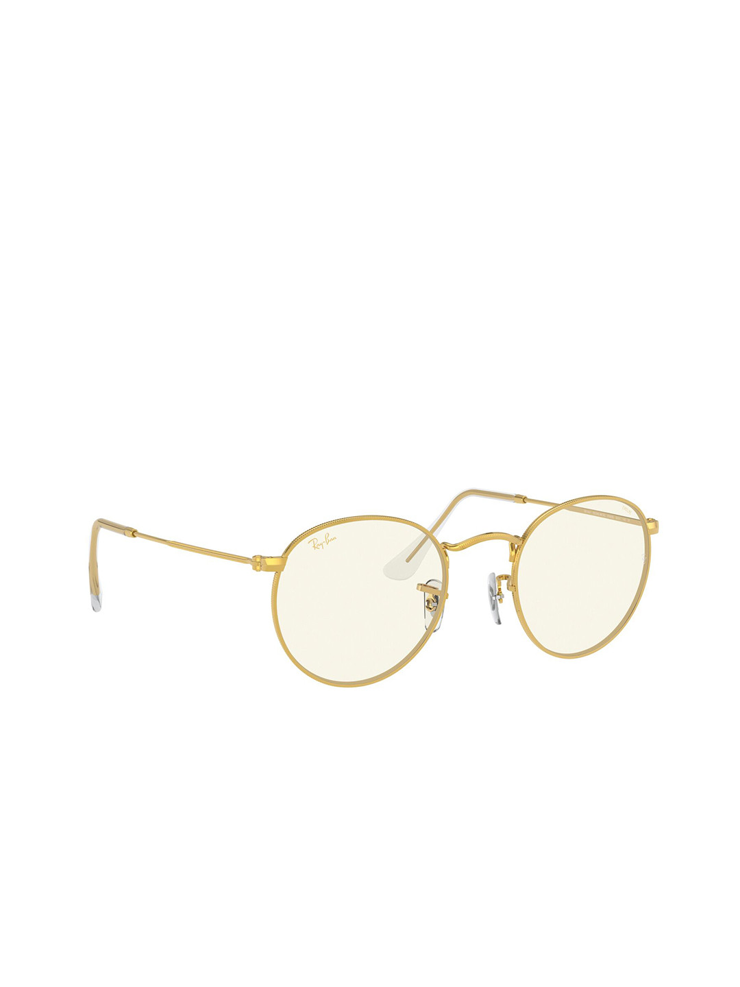 Ray-Ban Men Photocromic Grey Lens Round Sunglasses - 0RB34479196BL50