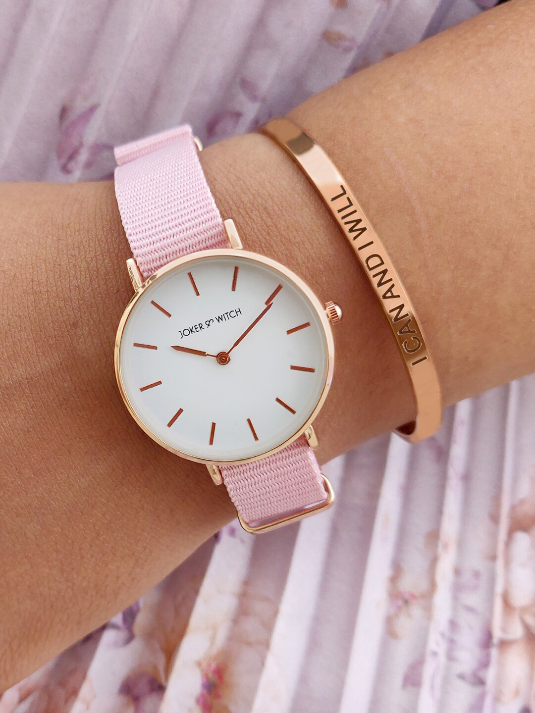 JOKER & WITCH Laura Stainless Steel Watch Gift Set JWBS472