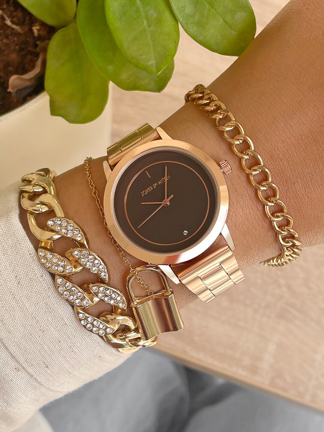 JOKER & WITCH Attina Women Watch Gift Set JWBS712