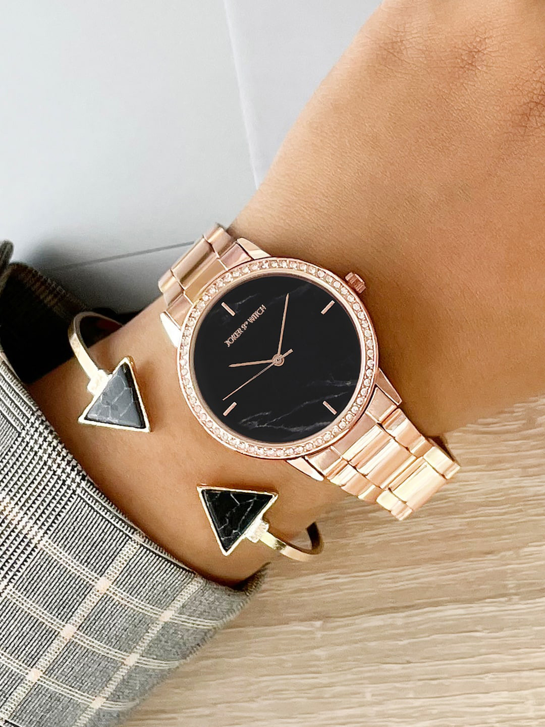 JOKER & WITCH Cinnamon Women Watch Gift Set