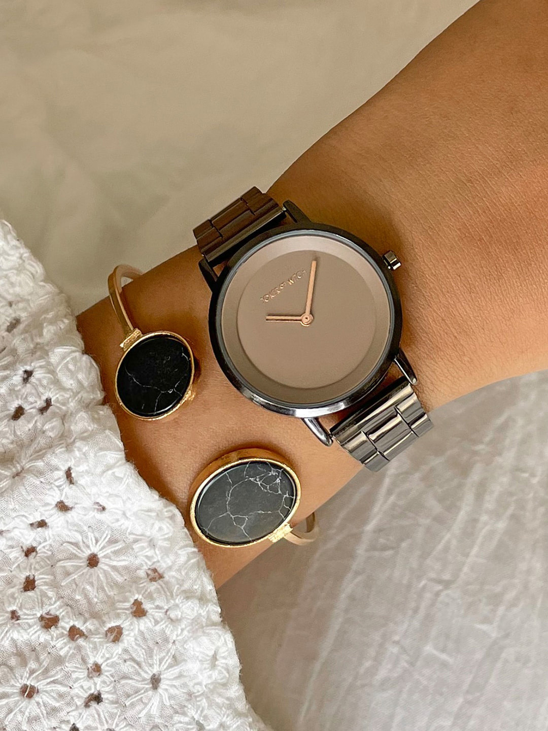 JOKER & WITCH Syrenka Women Bracelet Stack Watch Gift Set