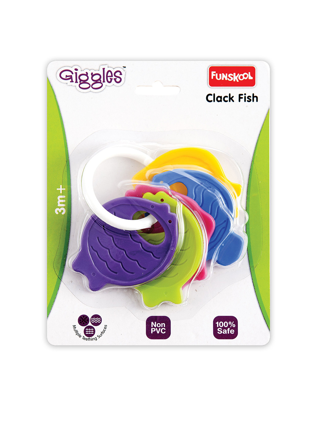 Giggles Infant Kids Fish Teether