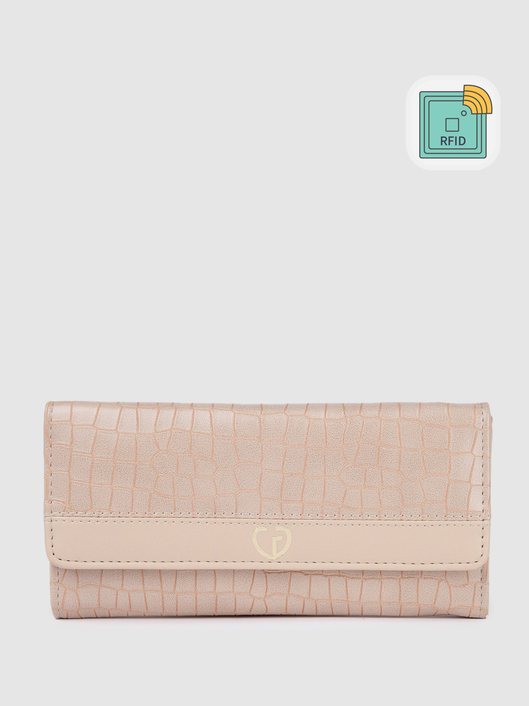 Caprese Dorrita Women Beige Medium Wallet