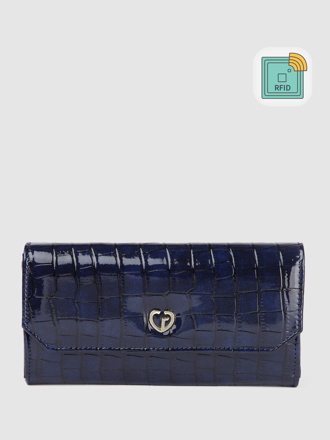 Caprese Wila Women Navy Medium Wallet