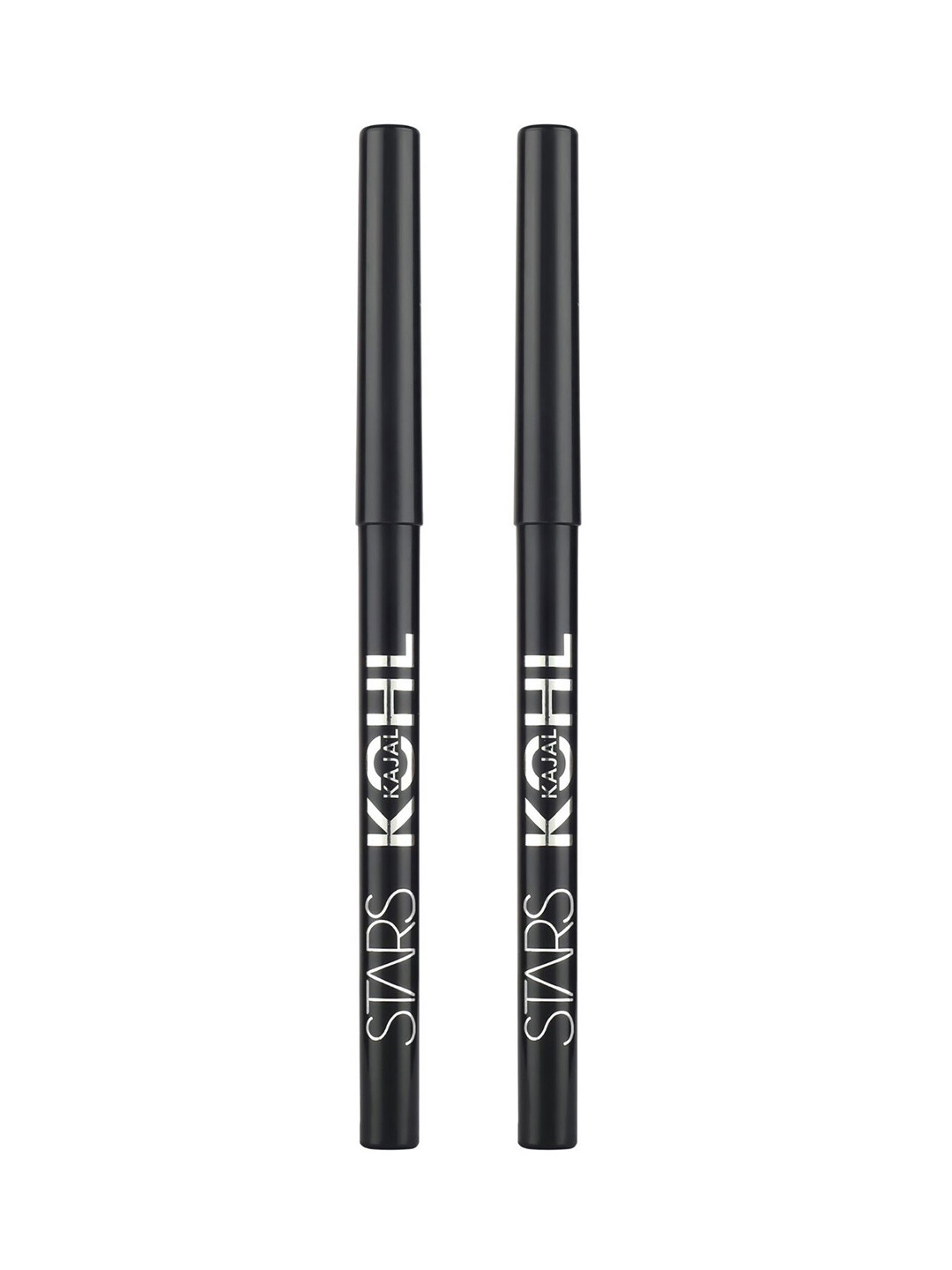 Stars Cosmetics Set of 2 Kohl Smudge Proof & Water Proof Kajal Pencil 30 g each - Black