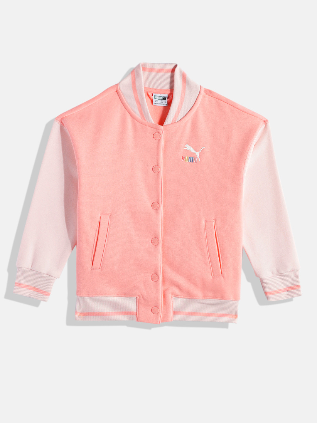 Puma Girls Classics Sweater Weather Youth Sporty Jacket