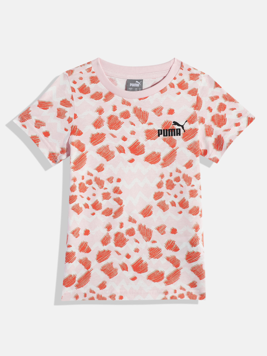 Puma Kids Essentials Mix Match Printed Pure Cotton T-shirt
