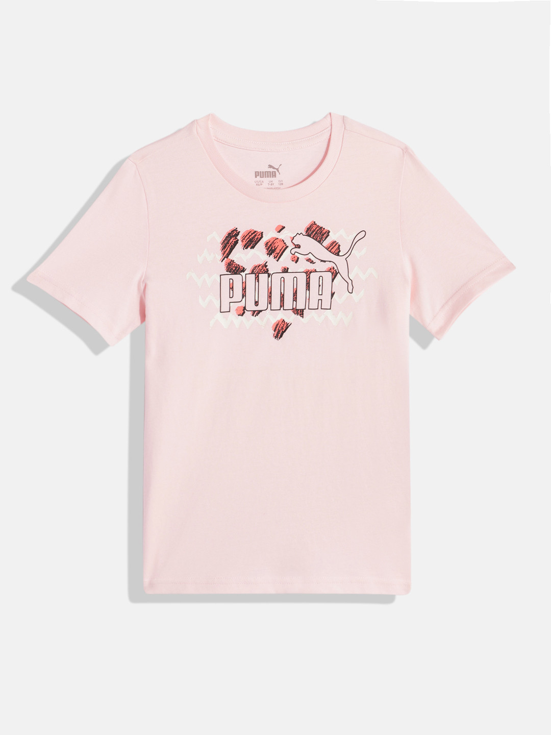 Puma Kids Brand Logo Printed Pure Cotton Essentials Mix Match T-shirt