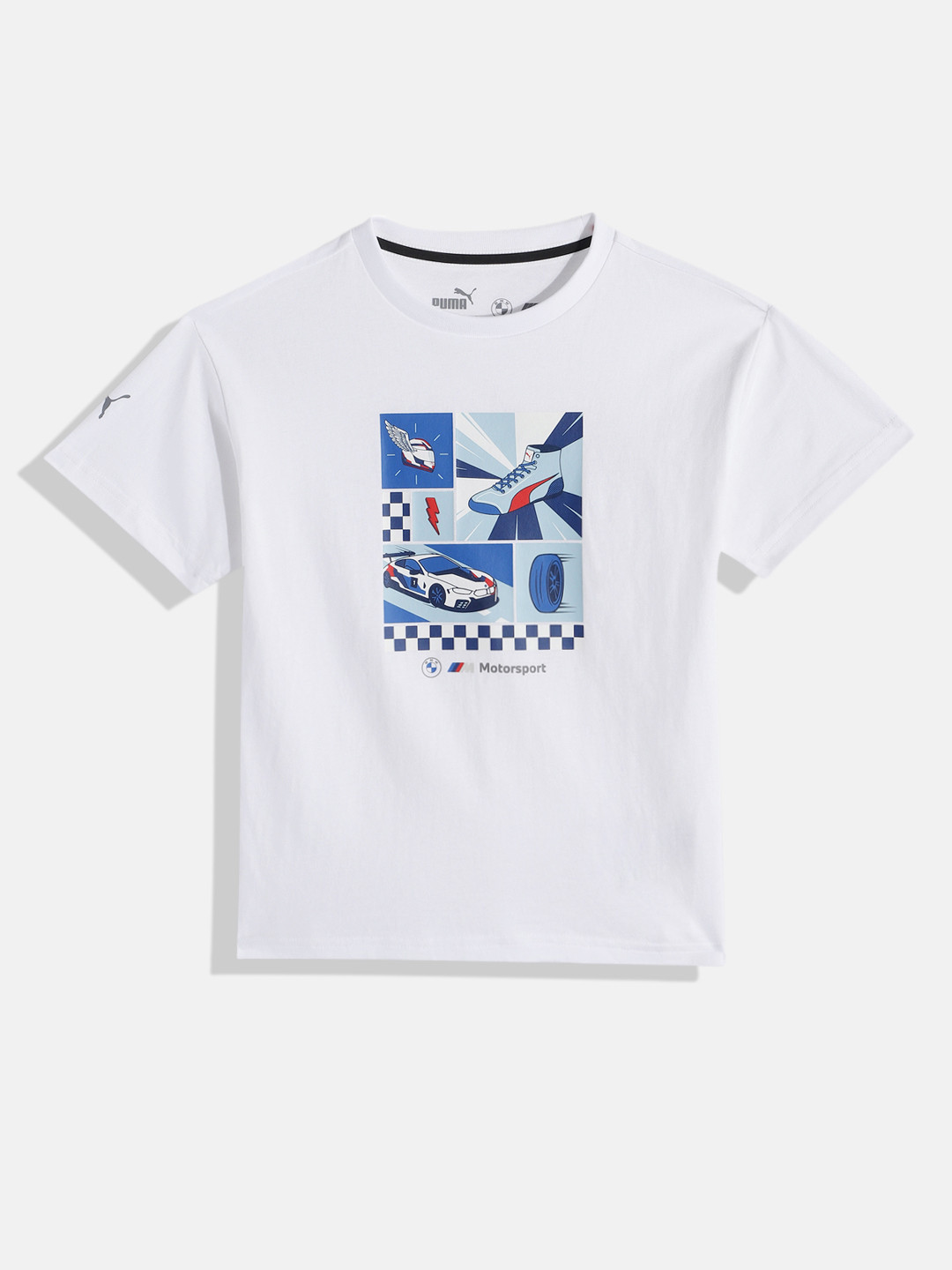 PUMA Motorsport Kids BMW Motorsport Printed Pure Cotton T-shirt