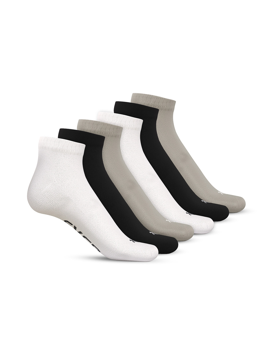 TalkingSox Men Pack Of 6 Ankle Length Socks