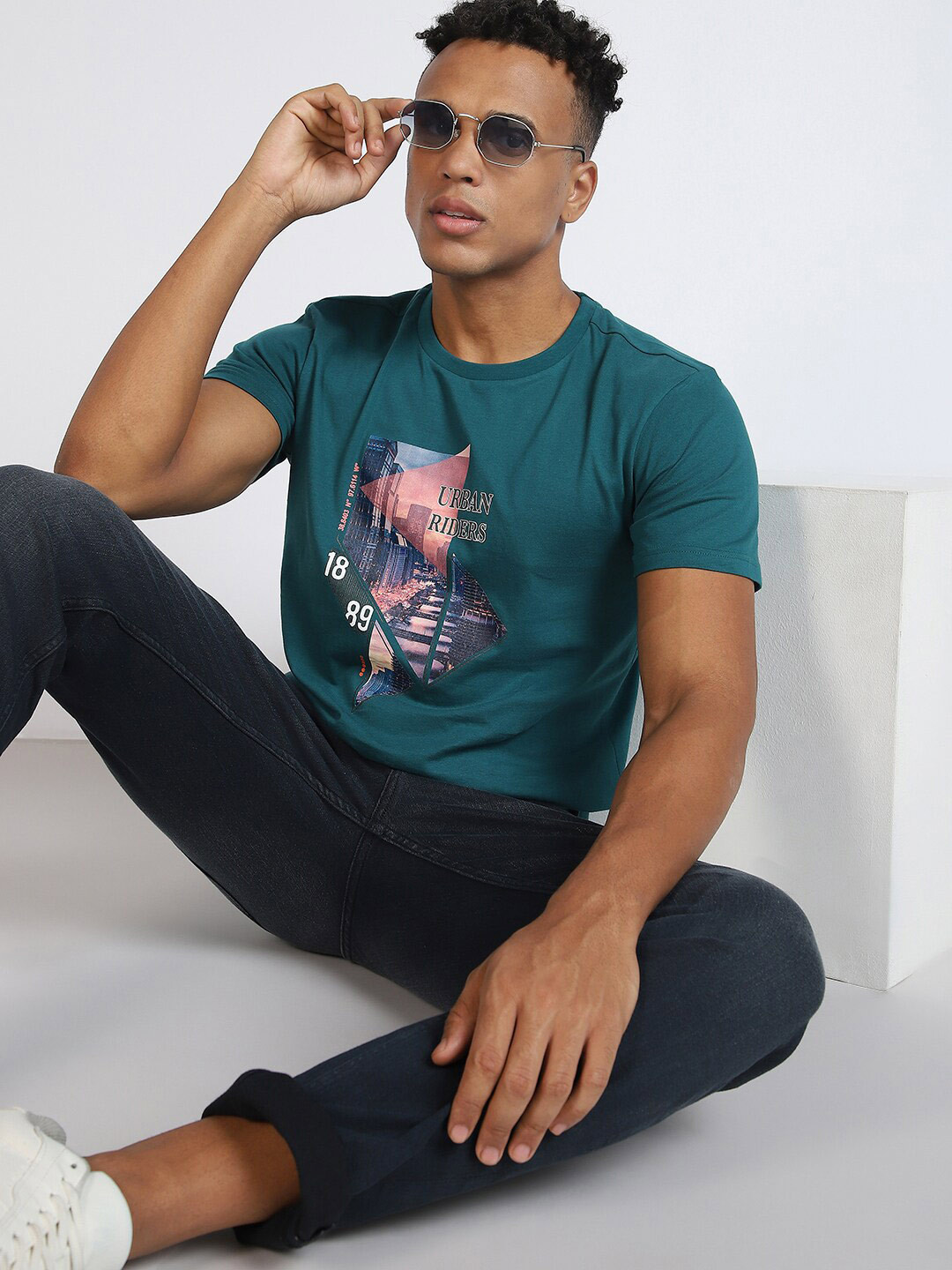 Lee Graphic Printed Slim Fit T-shirt