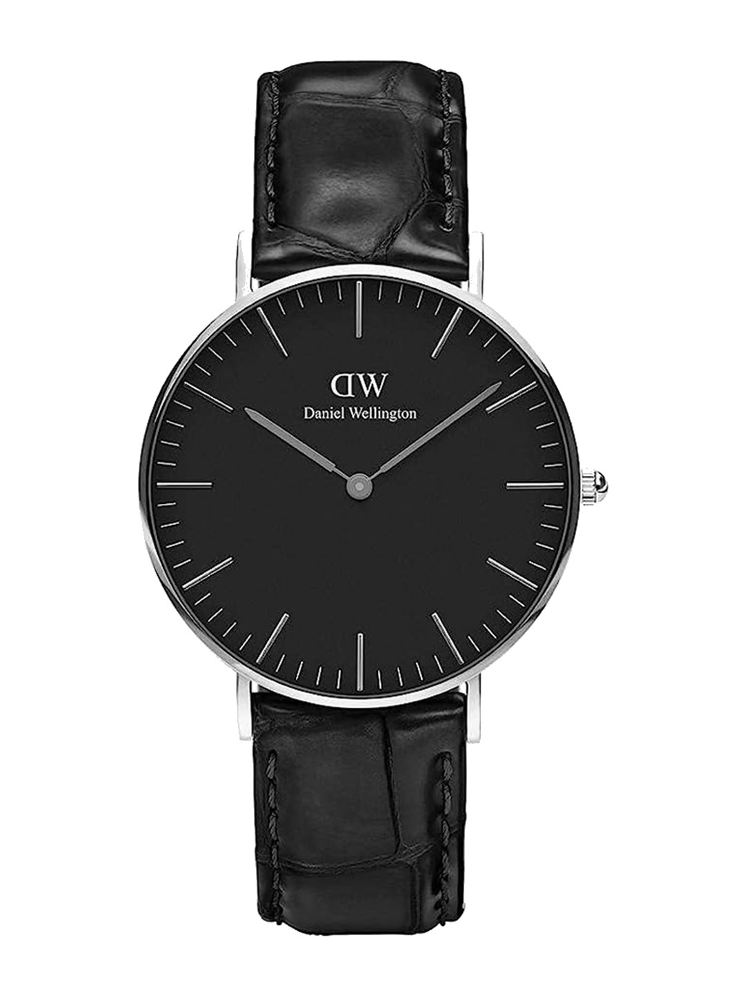 Daniel Wellington Unisex Classic Reading 36mm Black Dial Round Analogue Watch- DW00100147