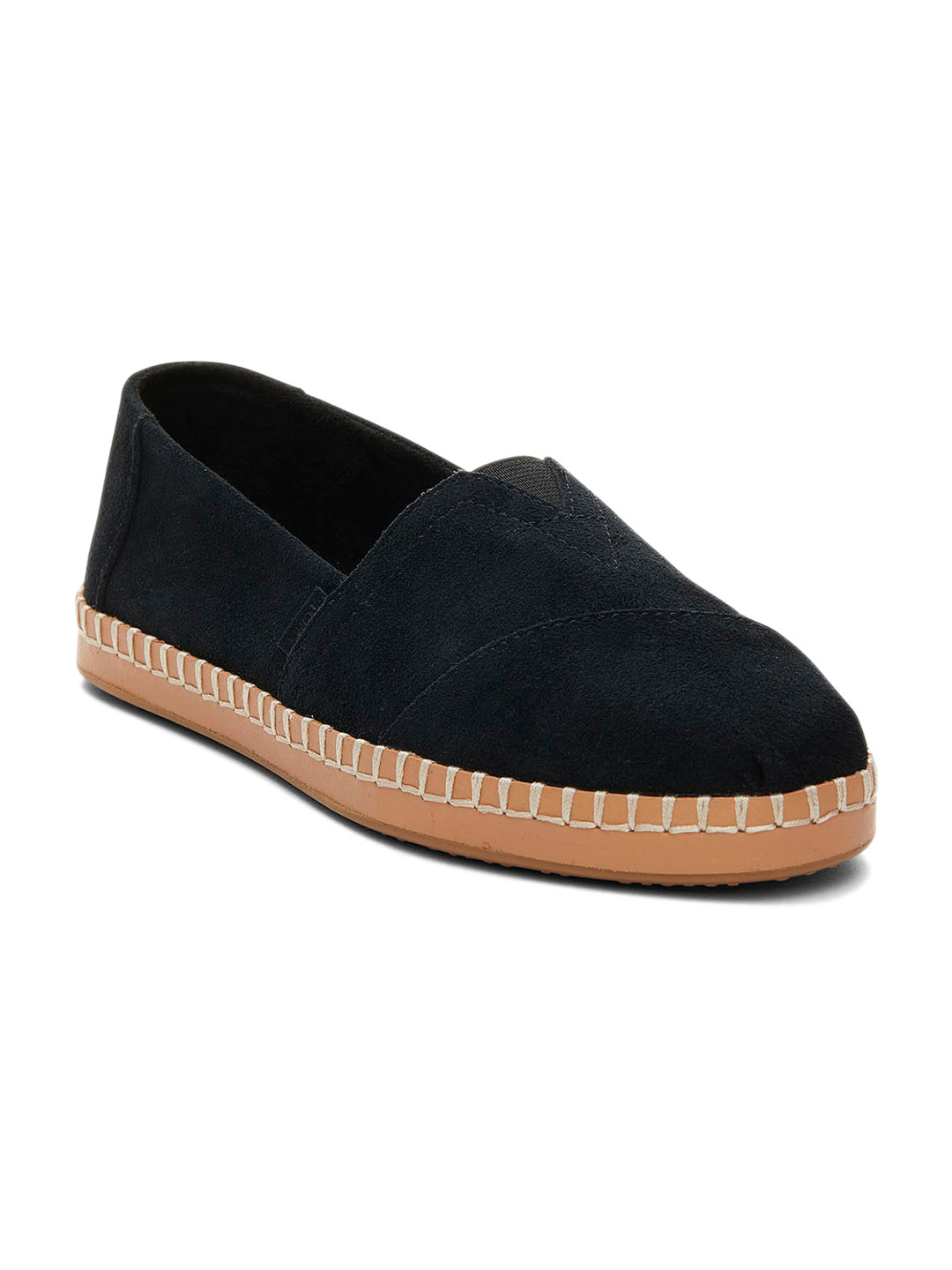 TOMS Women Contrast Sole Suede Espadrilles