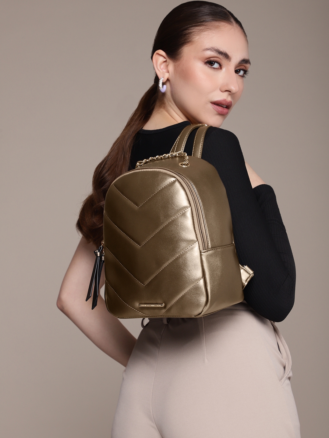 Buy French Connection Women Quilted Backpack Backpacks for Women 24090936 Myntra