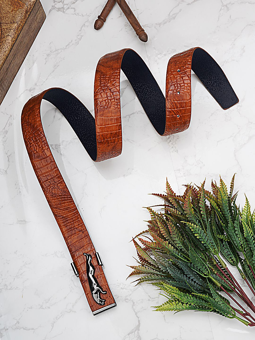 WINSOME DEAL Men Textured Belt