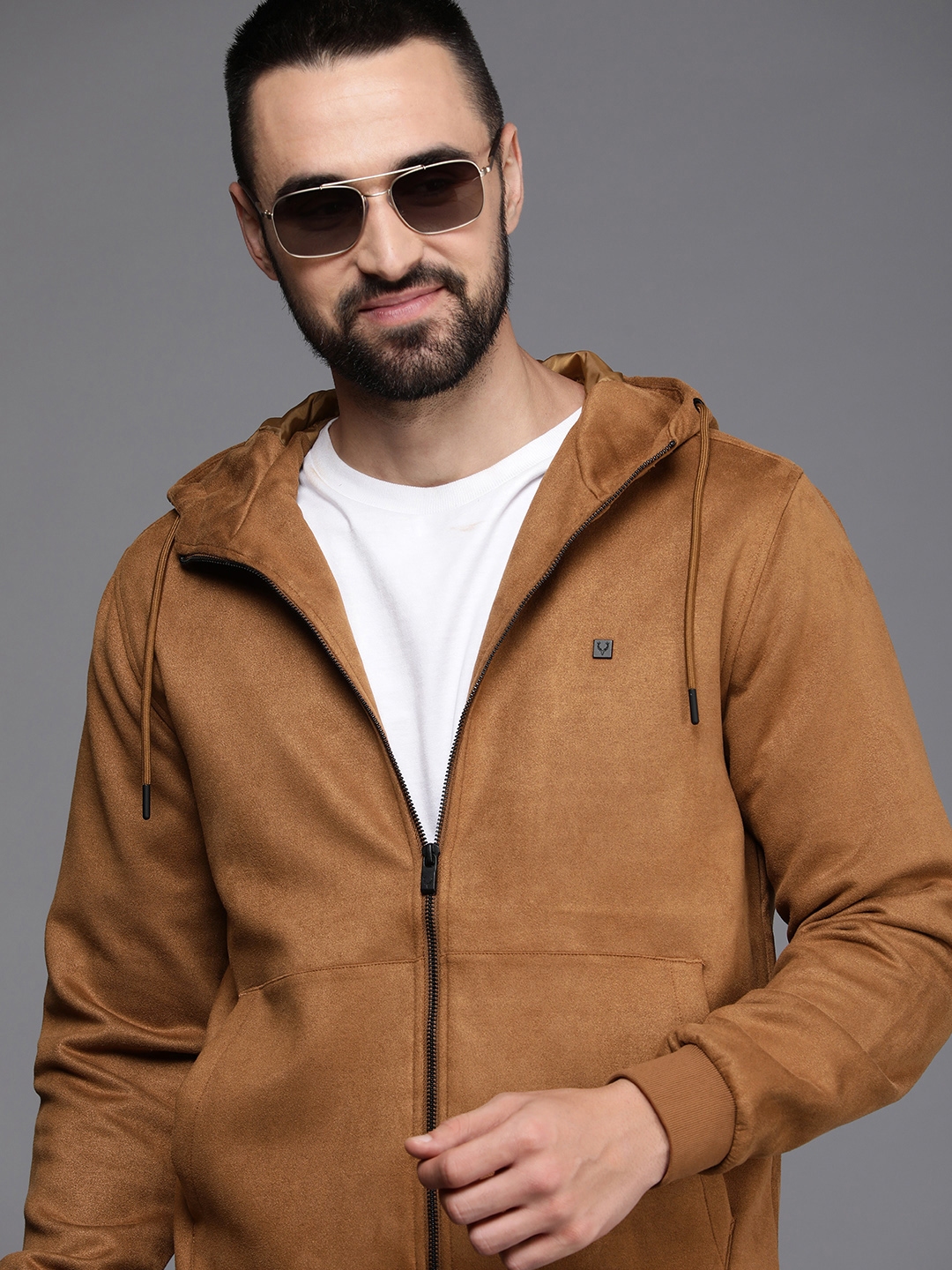 Buy Allen Solly Men Suede Tailored Jacket Jackets for Men 24094224 Myntra