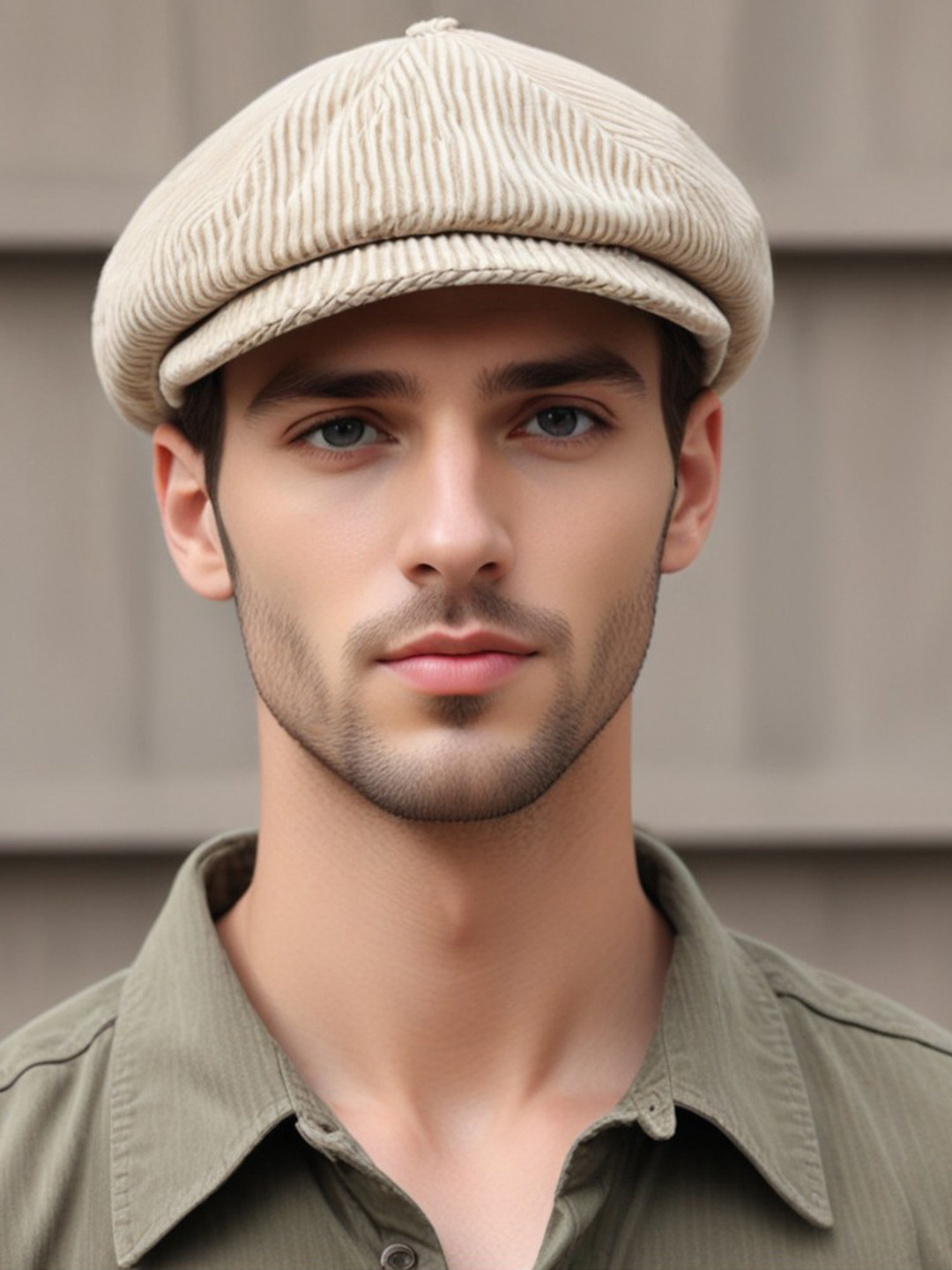 CHOKORE Women Corduroy Beret Cap