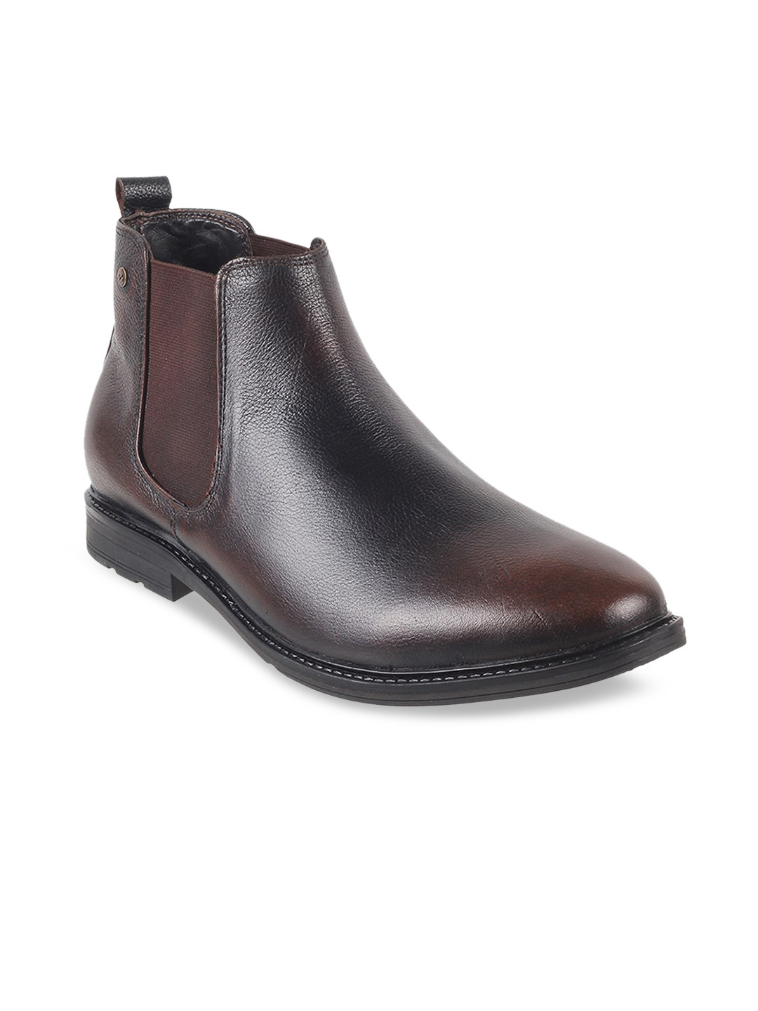 Metro Men Mid-Top Leather Chelsea Boots