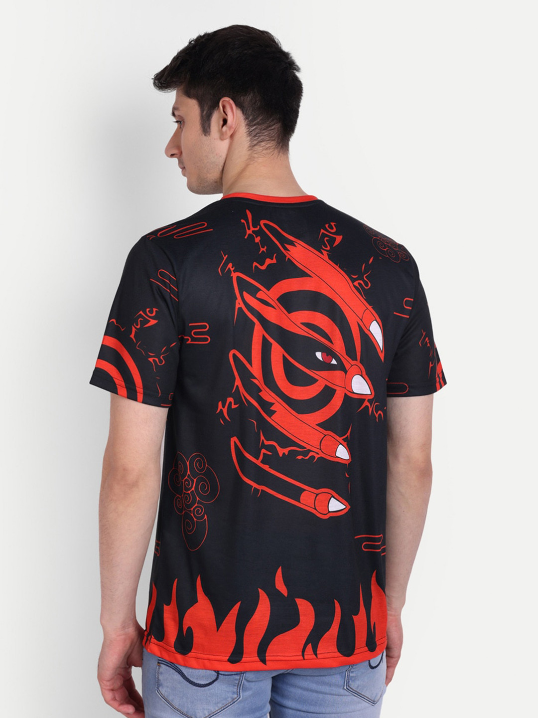 Fans Army Graphic Printed Round Neck T-shirt