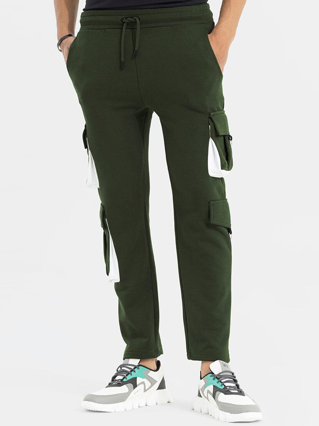 Snitch Men Smart Cotton Trousers