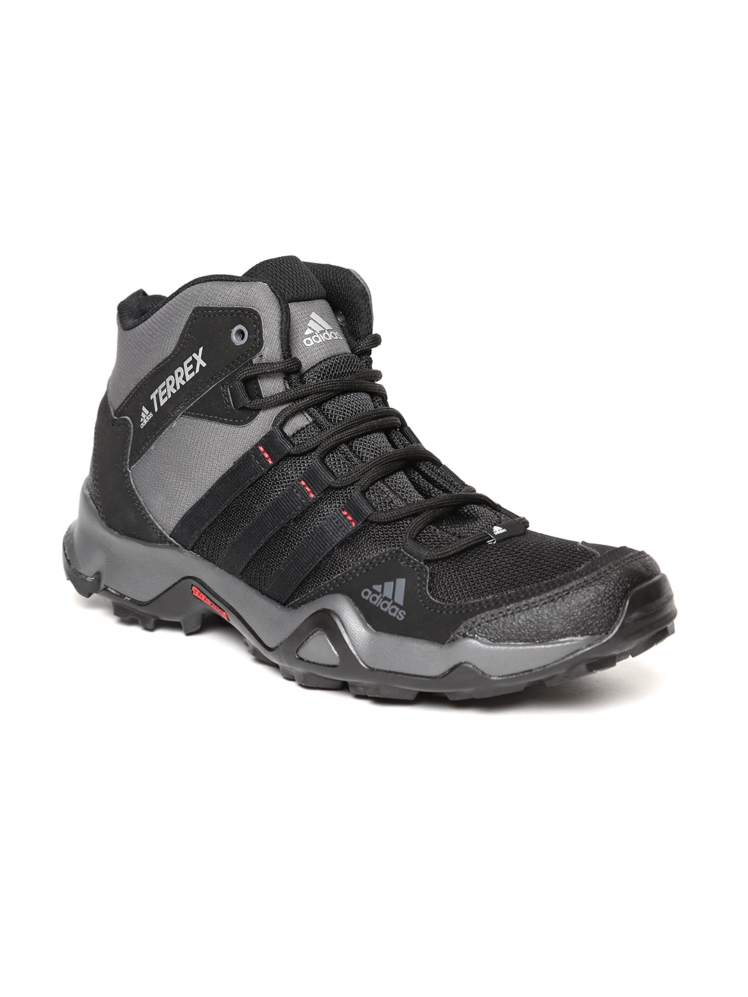 Grey Path Cross Mid AX2 Trekking Shoes 
