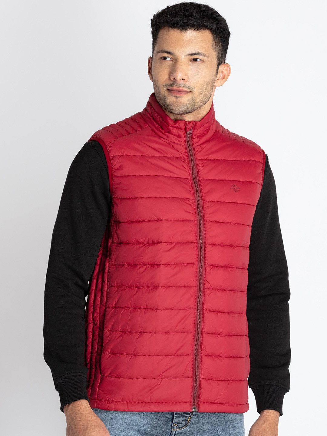 Status Quo High Neck Sleeveless Puffer Jacket