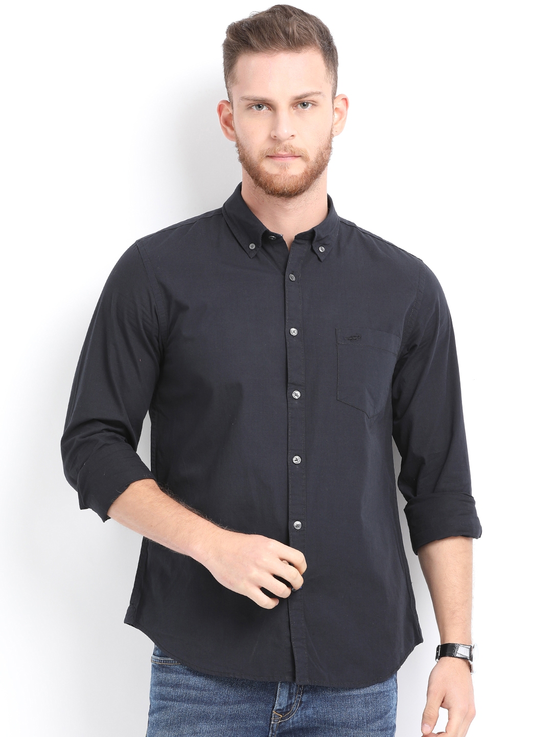 crocodile black shirt