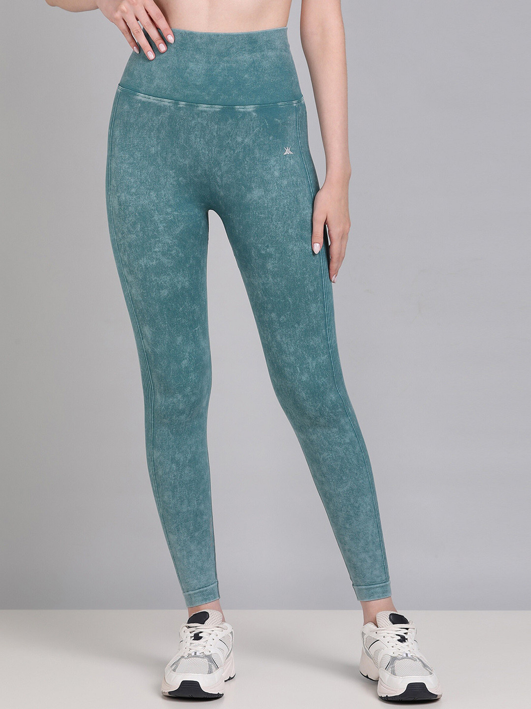 KOBO Women Printed Seamless Rapid-Dry Training Shaper Tights