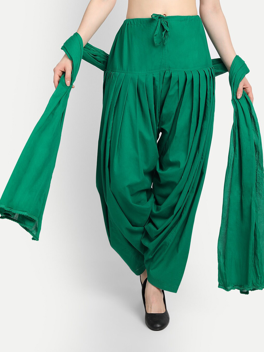 SUTI Women Cotton Patiala With Dupatta