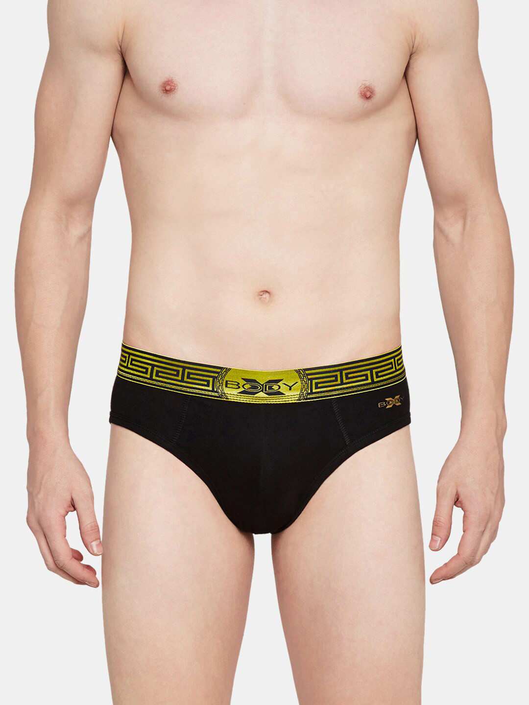 BODYX Mid-Rise Basic Briefs BX28B-BLACK-XL