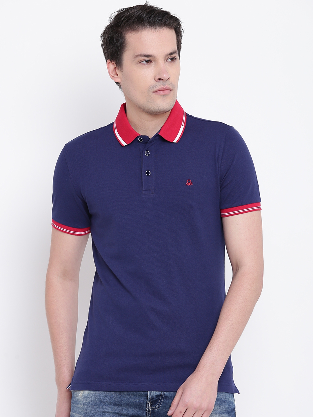 navy blue pants what color shirt