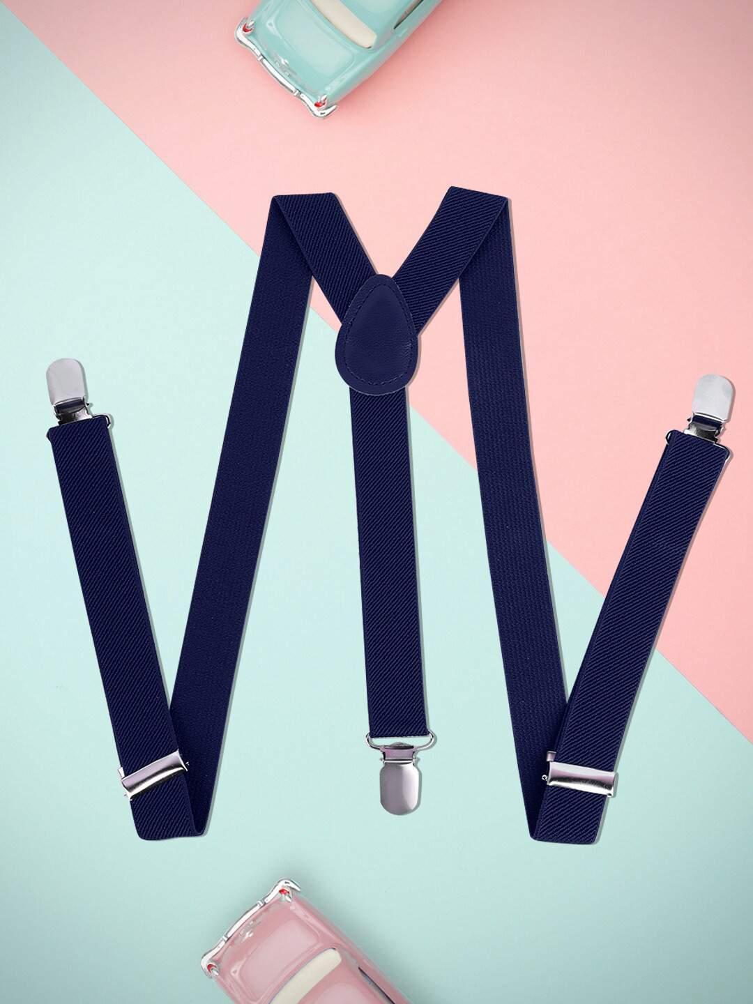 Kastner Men Y Style Adjustable Elastic Suspenders