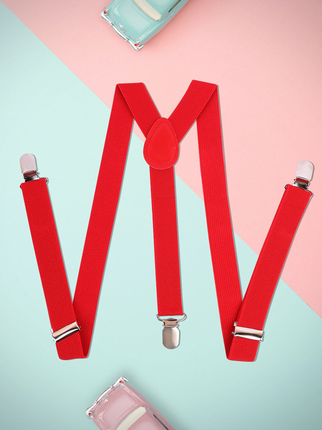 Kastner Men Y Style Adjustable Elastic Suspenders