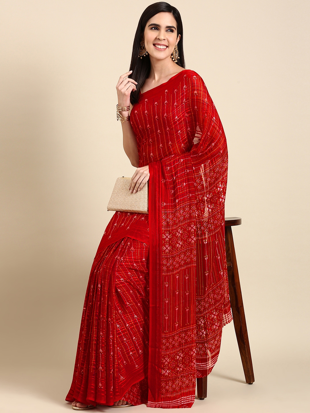 Myntra sales sarees georgette