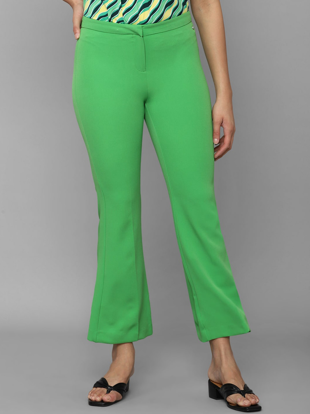 Allen Solly Woman High-Rise Trousers