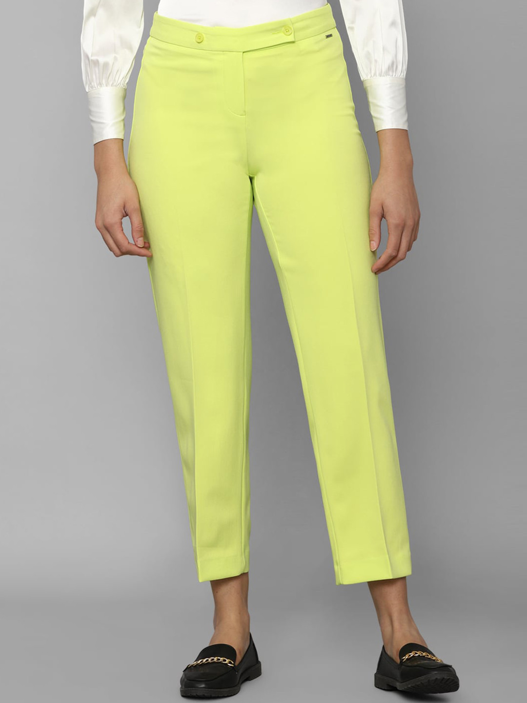 Allen Solly Woman High-Rise Trousers