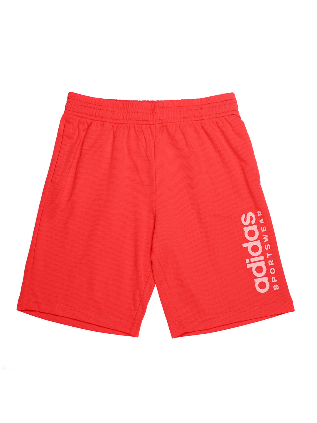 ADIDAS Boys Linear Brand Logo Printed GRFX Sports Shorts