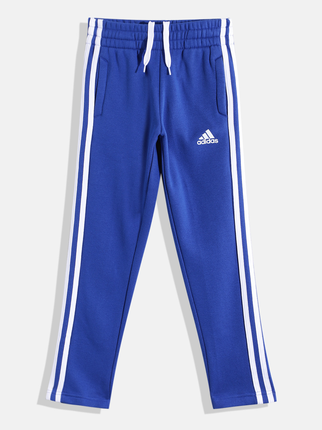 ADIDAS Boys FLEECE 3S PAN Side Striped Track Pants