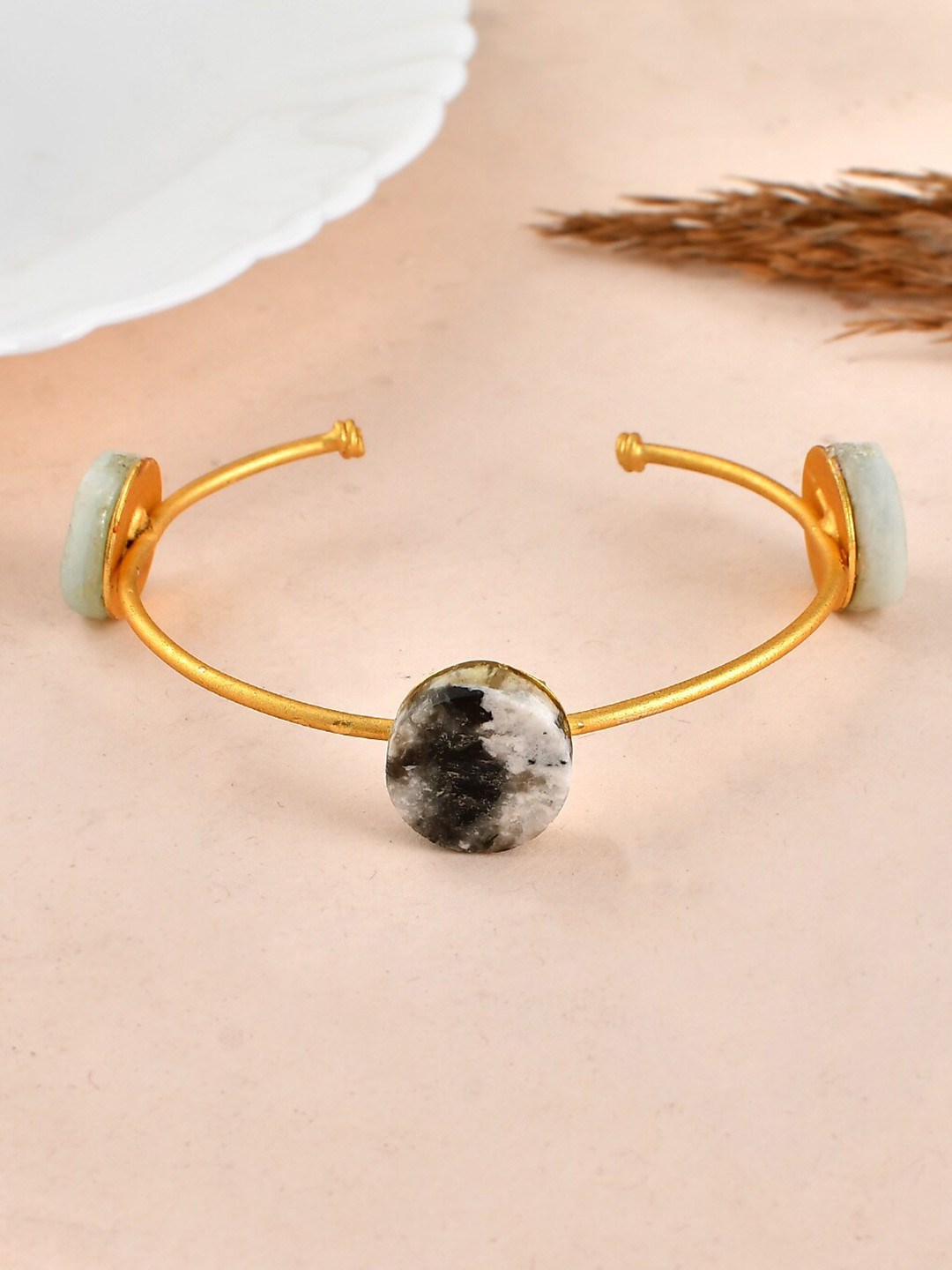 Silvermerc Designs Gold-Plated Cuff Bracelet