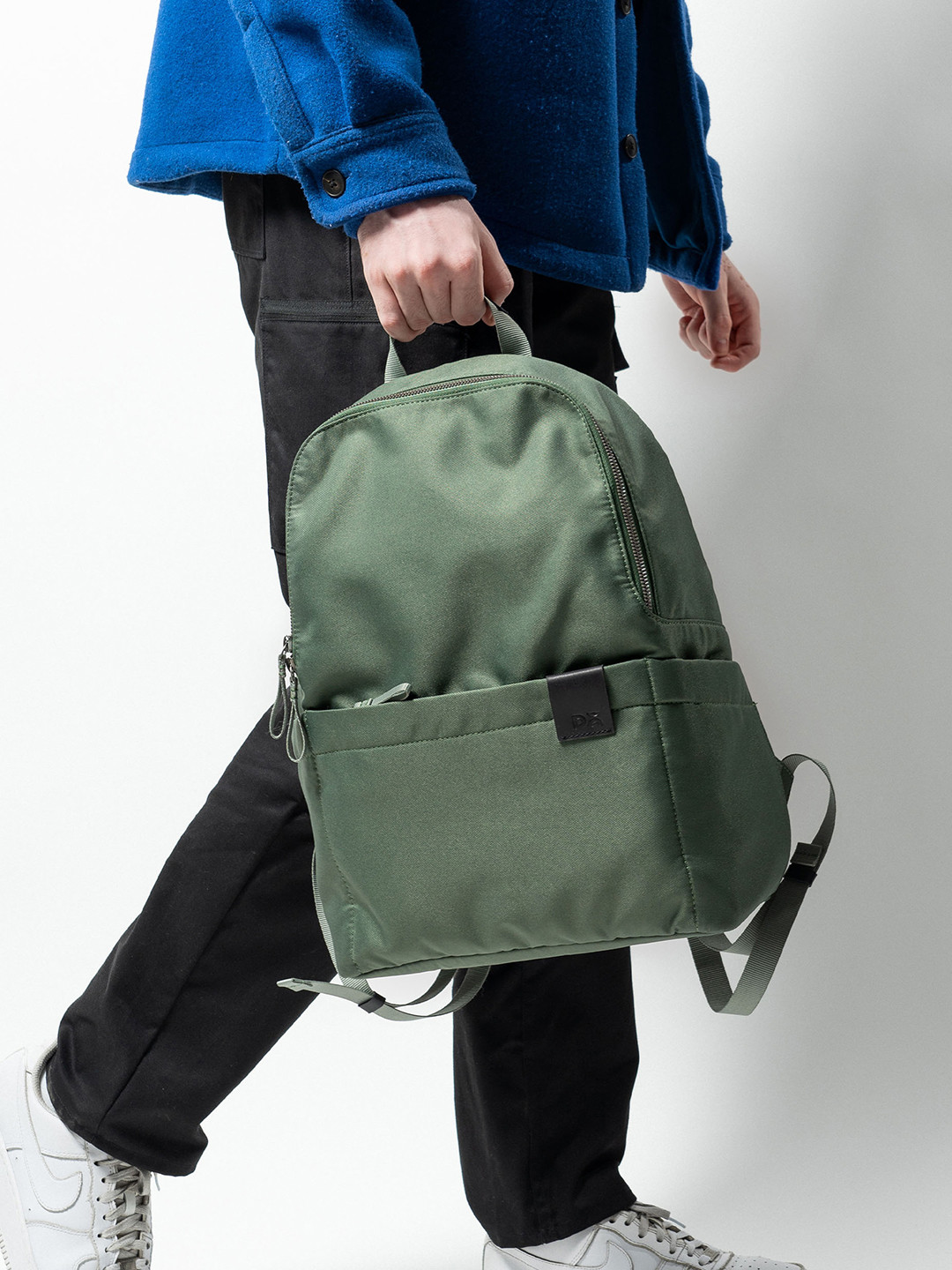 DailyObjects Unisex Green Laptop Bag