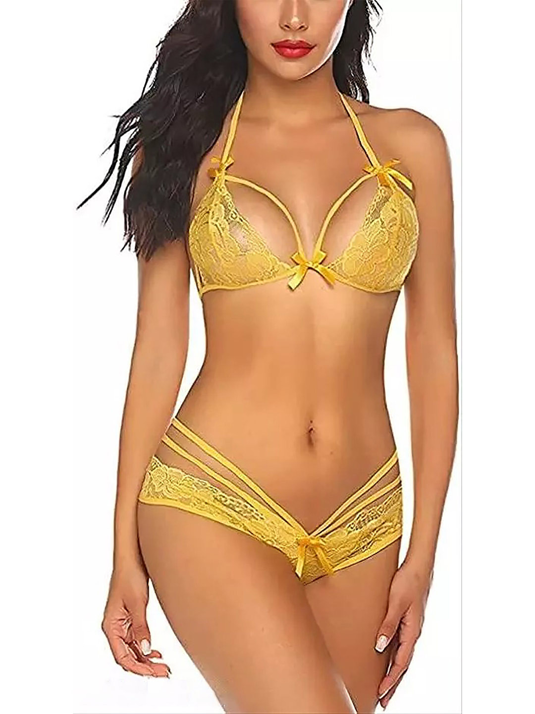 PIBU Net Bikini Set