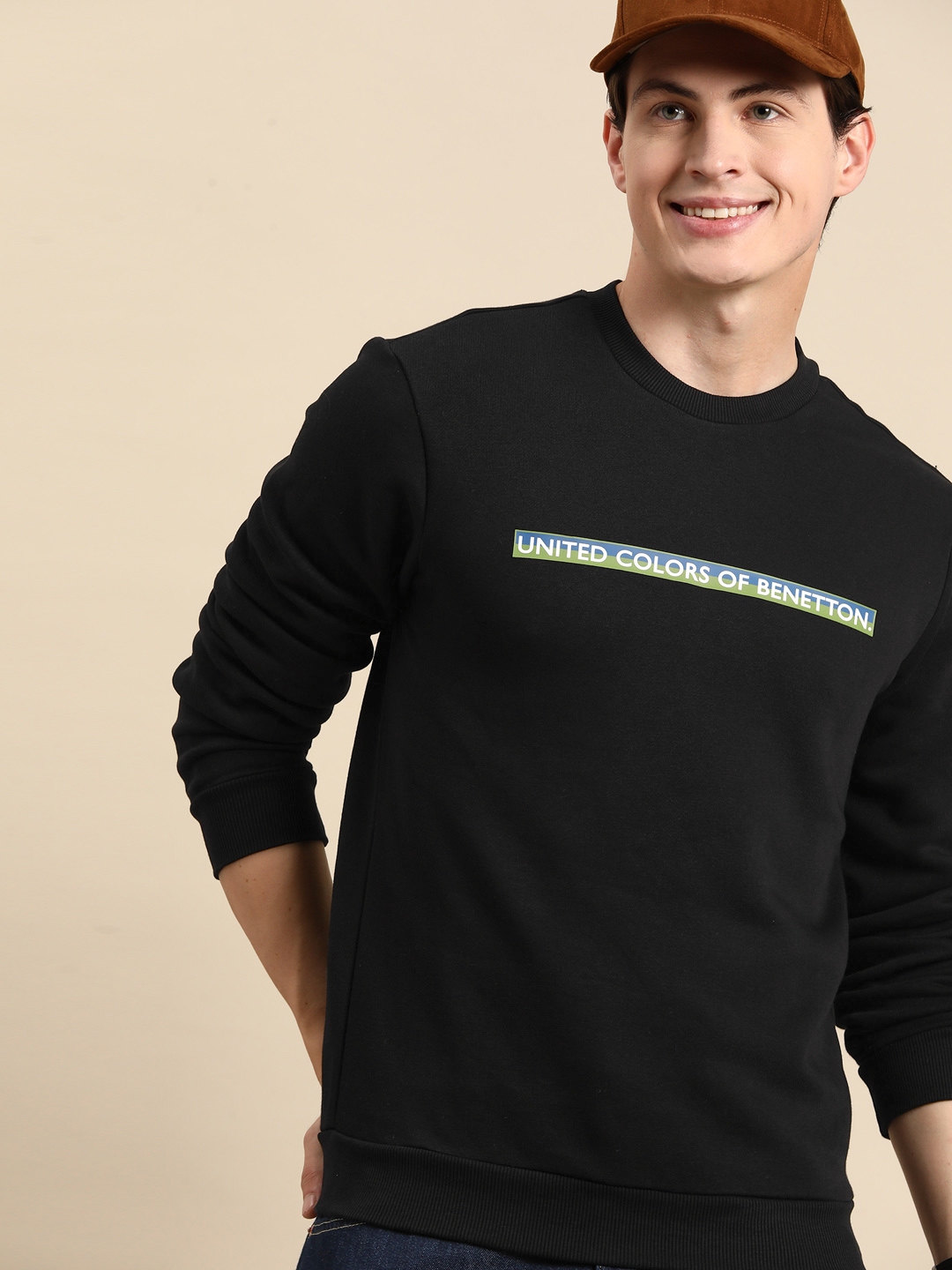 Benetton men's best sale sweatshirts