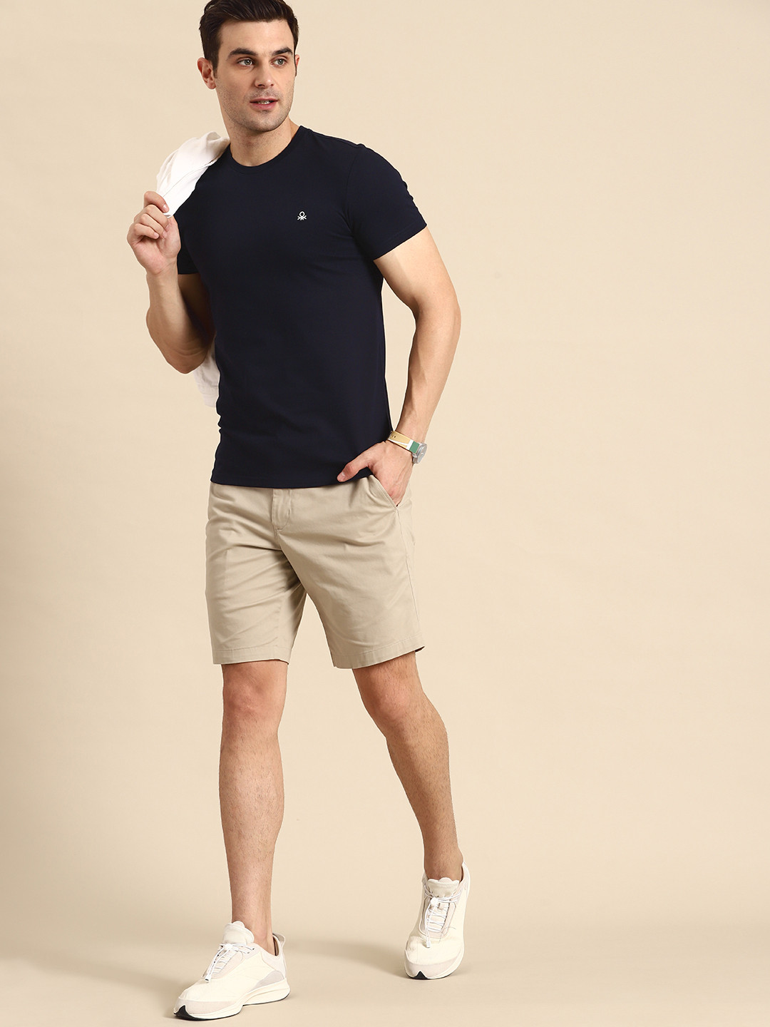 United Colors of Benetton Pure Cotton Slim Fit T-shirt