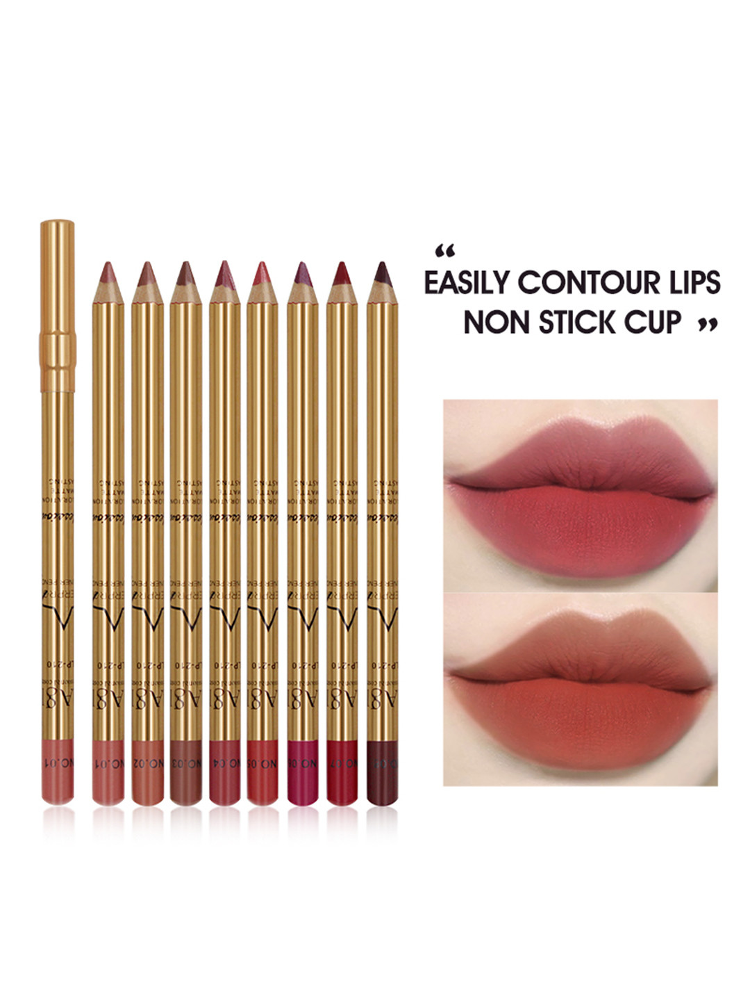 IMAGIC Professional Golden Silky Lip Liner Pencil LP-210