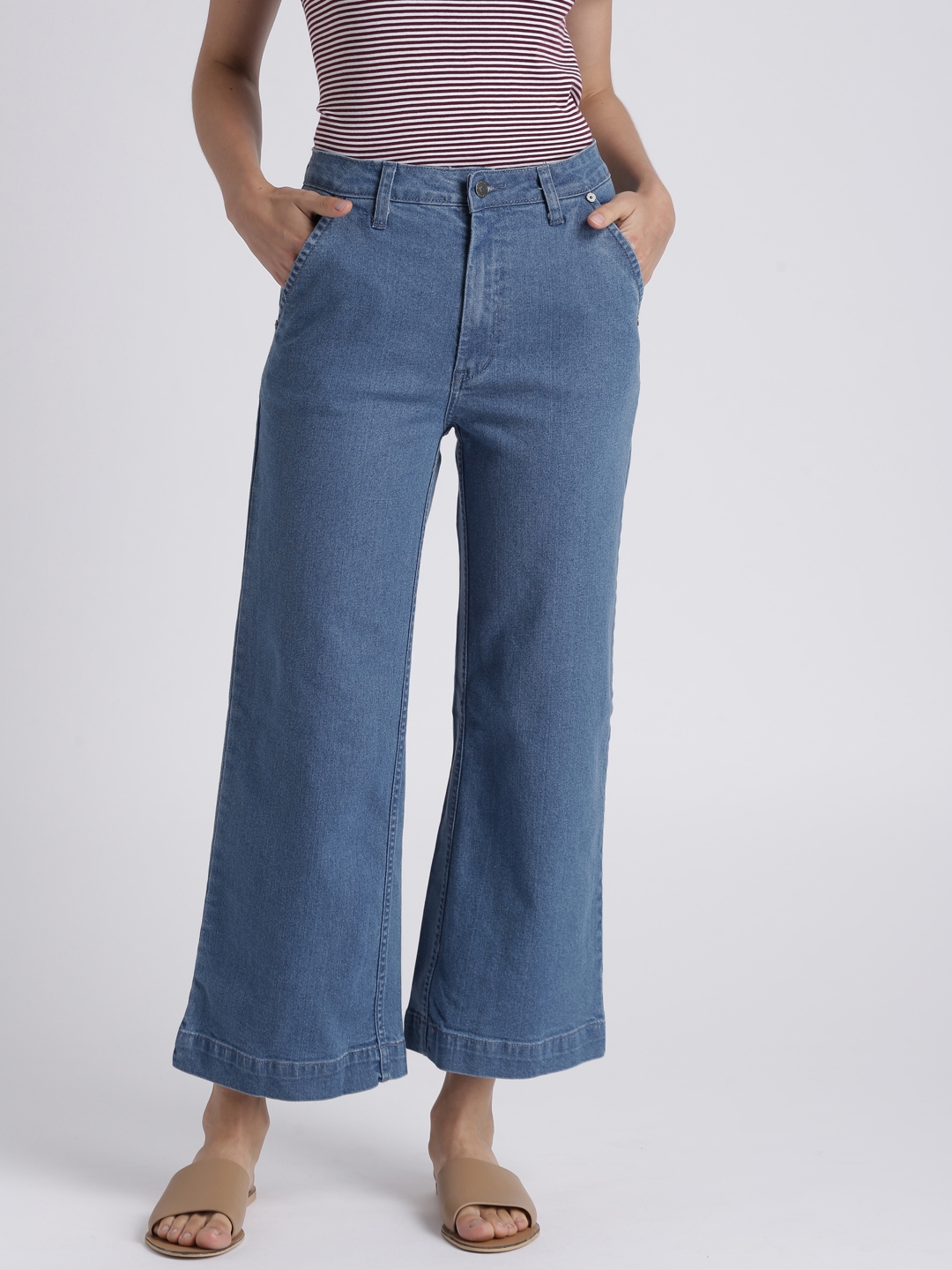 The 17 Best HighWaisted Flared Jeans and How to Wear Them  Who What Wear