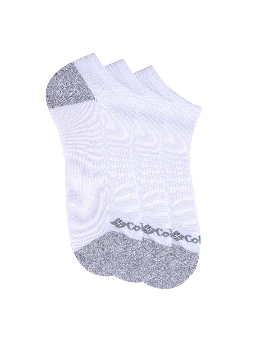 Columbia Men Pack Of 3 No-Show-Hcush-H&T Ankle-Length Socks
