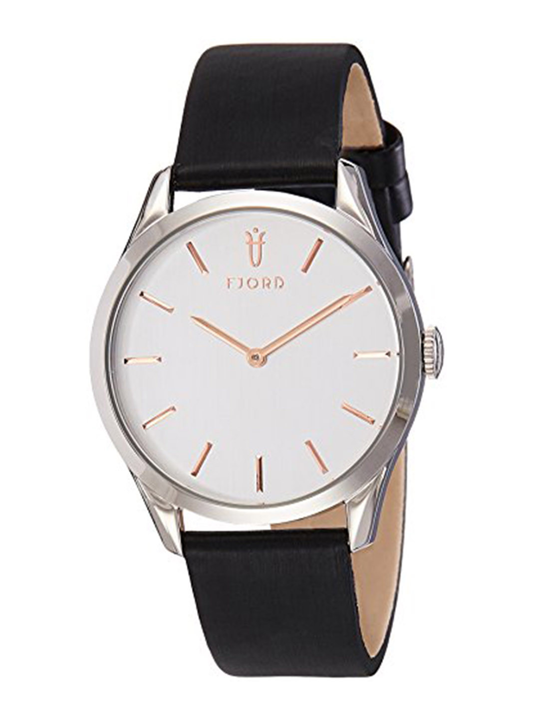 FJORD Women Dial & Leather Textured Straps Analogue Watch FJ-6028-02