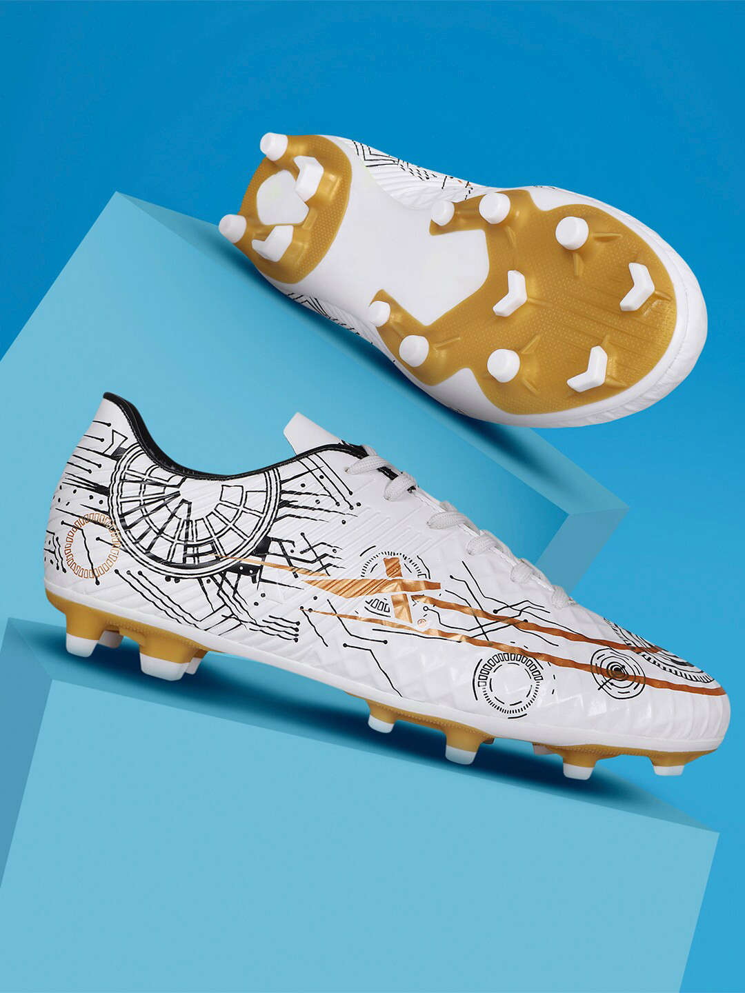 VECTOR X Unisex Printed Football Shoes