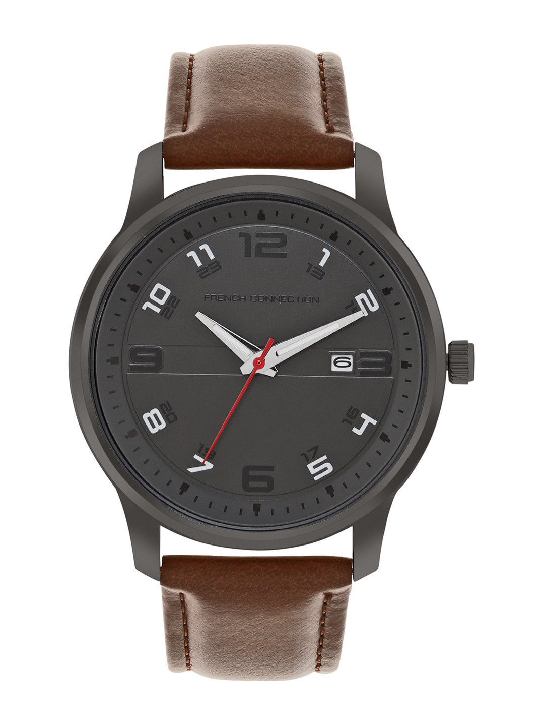 French Connection Avenir Men Leather Straps Analogue Watch FCN00046G